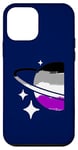 Coque pour iPhone 12 mini Drapeau asexué Gay Pride subtil LGBT Ace