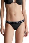 Calvin Klein Women's Brazilian Sport Bikini Bottoms, Black (Pvh Black), M