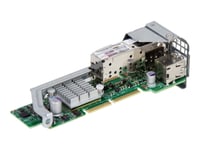 Supermicro Aoc-Ctg-I2s - Nätverksadapter - Pcie 2.0 X8 Låg Profil - 10Gb Ethernet / Fcoe Sfp+ X 2 + Usb 2.0 X 2 - För Superserver 2027, 2027Tr, 5037, 6027, 6027Tr, F617, F617r2, F627, F627r3