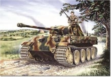 Italeri 7018 1:72 Pz.Kpfw. V Panther AUSF. A – Modélisme, kit de Construction, modélisme, Bricolage, Loisirs, Collage, kit de Construction en Plastique, fidèle aux détails, kit de Char, Militaire,