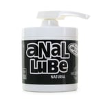 Anal Lube Thick Natural Pump Dispenser 135ml Long Lasting Glide Sex Lubricant