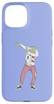 Coque pour iPhone 15 Zombie drôle Dabbing Halloween Party Fun