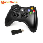 (MUSTA)Xbox 360 Controller 2.4G Wireless Gamepad -ohjainsauva Microsoft XBOX360 PC:lle Windows 7/8/10 Game Controller Joypad