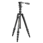 Vanguard VEO 3T 235CP Carbon Fibre Travel Tripod with 2-Way Pan Head - 6kg Load Capacity