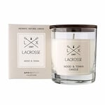 ambientair Lacrosse Wood & Tonka Bougie parfumée avec couvercle en bois Taille XL 200 g