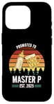 Coque pour iPhone 16 Pro Funny New Grandpa Design - Promoted to Master P 2025