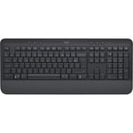 Tangentbord Logitech Signature K650 AZERTY Franska Mörkgrå Grå