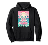 Cat Strawberry Milk Anime 90s Japanese Cat Japan Pullover Hoodie