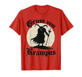 Gruss Vom Krampus Ugly Christmas Monster Men Women Kids T-Shirt