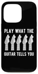 Coque pour iPhone 13 Pro Guitariste Musique Rock Guitare électrique