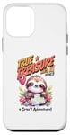 Coque pour iPhone 12 mini Funny Geocaching Sloth GPS Localisation Tracker Chasseur de