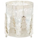 Hill Interiors The Noel Collection Christmas Tree Candle Holder - 23cm x 15cm x 15cm