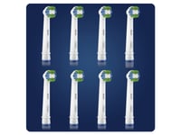 Oral-B Precision Clean 80339358, 8 Stykker, Blå, Hvit, 3 Måned(Er), 43,6 G, Tyskland, Oral-B