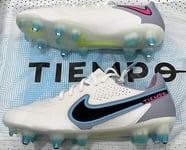 Nike Tiempo Legend 9 Elite - SG-Pro AC - White/Baltic Blue - UK 6/EUR 39/US 6.5