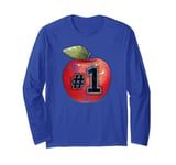 #1 Number One Champion Special Best Apple Classic Long Sleeve T-Shirt