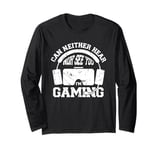 Virtual Reality Video Games | VR Headset Gamer Long Sleeve T-Shirt