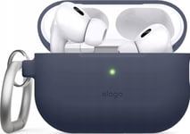 Elago Elago Airpods Pro 2 Hang Silikonetui - Etui Med En Karabinkrok For Airpods Pro 2 Marineblå - Sikkerhet Garantert. Enkle Avdrag. Gratis Frakt Fra Pln 170.