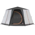 Coleman Cortes Octagon Family Multi-Sided Tent Grey