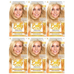 6 x Garnier Belle Color Permanent Colour 9.3 Natural Light Honey Blonde