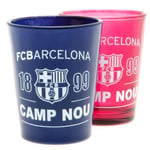 FC Barcelona Fc Shot Glass Set (paket Med 2) One Size Blå Röd