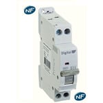 Digital Electric - Disjoncteur Ph + n 20A - courbe c / 4.5 kA / Raccordement à vis / Label nf