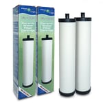 TWIN FilterLogic Ceramic Water Filters FL-003 Multi-Stage for Franke FilterFlow