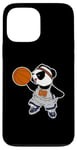 iPhone 13 Pro Max Basketball Panda Bear Slam Dunk Funny Kids Sports Exercise Case