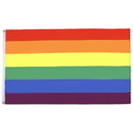 Drapeau Arc-en-Ciel 150x90cm - Drapeau gay - Rainbow flag 90 x 150 cm Polyester léger - AZ FLAG