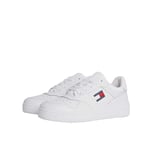 Tommy Jeans Baskets Femme Chaussures, Blanc (White), 42