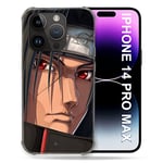 Cokitec Case for iPhone 14 Pro Plus (6.7) Manga Naruto Itachi Face