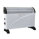 2KW Free Standing Convector Heater 3 Adjustable Heat Settings