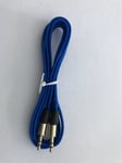 Cable jack bleu 3.5 Universel Mobile/MP3 auxiliaire pour Samsung Galaxy J3 2016