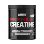 Weider Premium Creatine (375g) UnFlavoured. 100% Pure Creatine Monohydrate Creapure, No Sugar, no additives, Vegan, Increases Physical Performance (110 Servings)