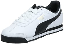 PUMA Men's Roma Basic Sneaker, White, 8 UK