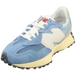 New Balance Homme 327 Sneaker, Bleu, 45.5 EU