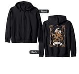 Dark Christmas Krampus Demon. Merry Krampus Zip Hoodie