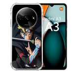 Cokitec Coque Renforcée pour Xiaomi Redmi A3 Manga Boruto Tatouage