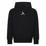 Tröja med huva Unisex Jordan Dri-fit Sport Crossover Vit Svart - 8-10 år