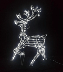 Christmas Reindeer Rope Light LED Pre-Lit Garden Decor Novelty Decoration Xmas