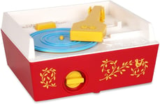 Fisher Price Classic Record Player Toy Music Box, 5 Playable Records -18 Months+