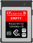 CF-Express Type B vers NVME 2230 M-Key Kit de boîtier pour carte mémoire CFE CFB Adaptateur compatible avec caméra XS 8K RAW PCIe(Q1238)