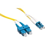 Fiberpatchkabel OS2 LC-SC 9/125 duplex 1M