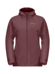 Jack Wolfskin Moonrise 3-In-1 Hooded Hiking Jacket, Red Ochre