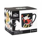 Half Moon Bay Tasse Disney Alice au pays des merveilles – Mug Queen – 325 ml – Tasse de bureau – Cadeau Alice au pays des merveilles