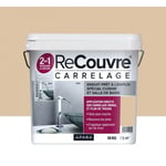 Enduit carrelage EFFET BETON 10Kg, salle de bain, cuisine, recouvre les joints, lisse et décore, plusieurs coloris. 15 Kg Pierre