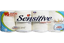 Glooke Selected Sensitive X 16 Maxi Rolls Toilet Paper, Multi-Colour, One Size