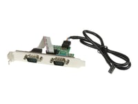 Startech.Com Motherboard Serial Port - Internal - 2 Port - Bus Powered - Ftdi Usb To Serial Adapter - Usb To Rs232 Adapter (Icusb232int2) - Seriell Adapter - Usb - Rs-232 X 2