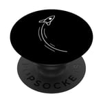 Rocket Launcher Fly Spacecraft Flying Rocket PopSockets Swappable PopGrip