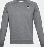 UNDER ARMOUR Mens Grey Rival Fleece Sweatshirt Small BNWT