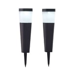 Hadrias Solcelle Lampe Black/White - Lindby